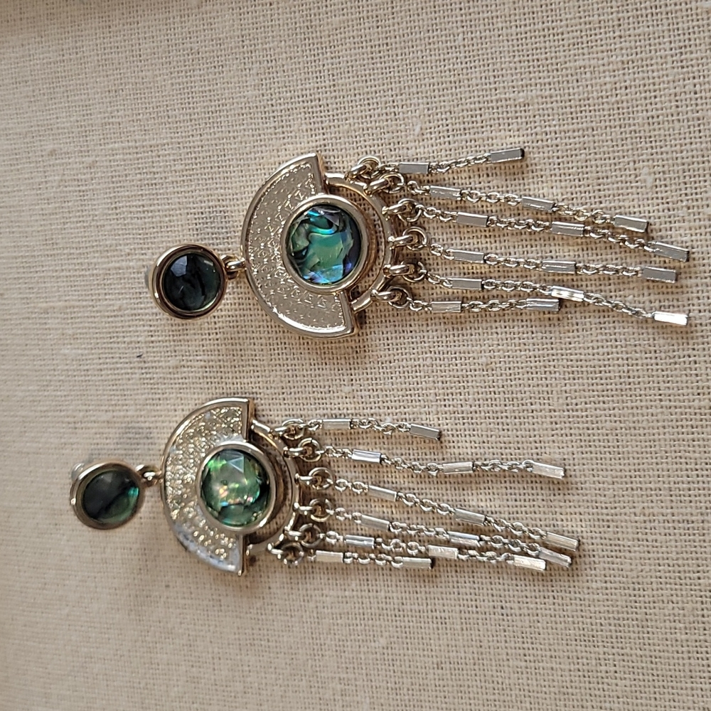 Chloe and Isabel statement earrings seashell
